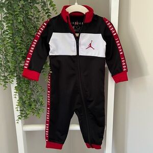 Baby Infant Air Jordan Jumpman One Piece Jumper Size 12M 12 Month Black Red NWOT